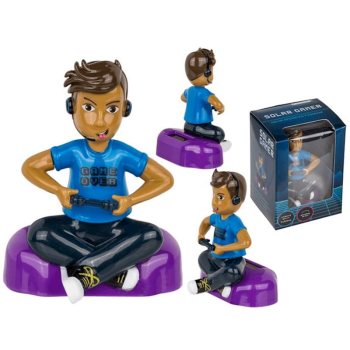 Solar-Wackelfigur "Gamer"